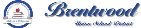 Brentwood Union School District (Northern California) Logo