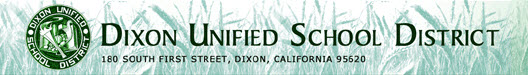 Dixon Unified School District Logo
