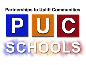 Partnerships to Uplift Communities (PUC) Schools Logo