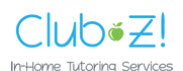 *Club Z! In-Home Tutoring Service  Logo