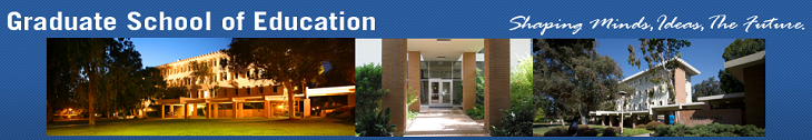 UC Riverside - School of Education Logo