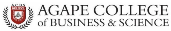 Agape College of Business and Science Logo