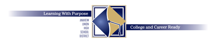 Anaheim Union High School District Logo