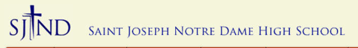 Saint Joseph Notre Dame High School Logo