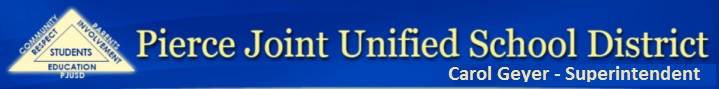 Pierce Joint Unified School District Logo