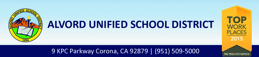 Alvord Unified School District Logo