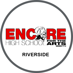 Encore High School For The Arts - Riverside Logo