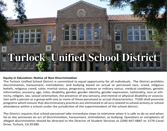 Turlock Unified School District Logo