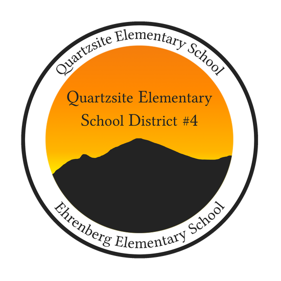 Quartzsite Elementary School District #4 - AZ Logo