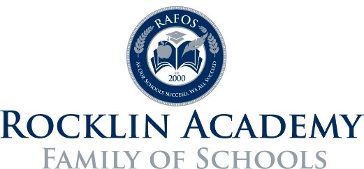 Rocklin Academy Family of Schools-Placer County Logo