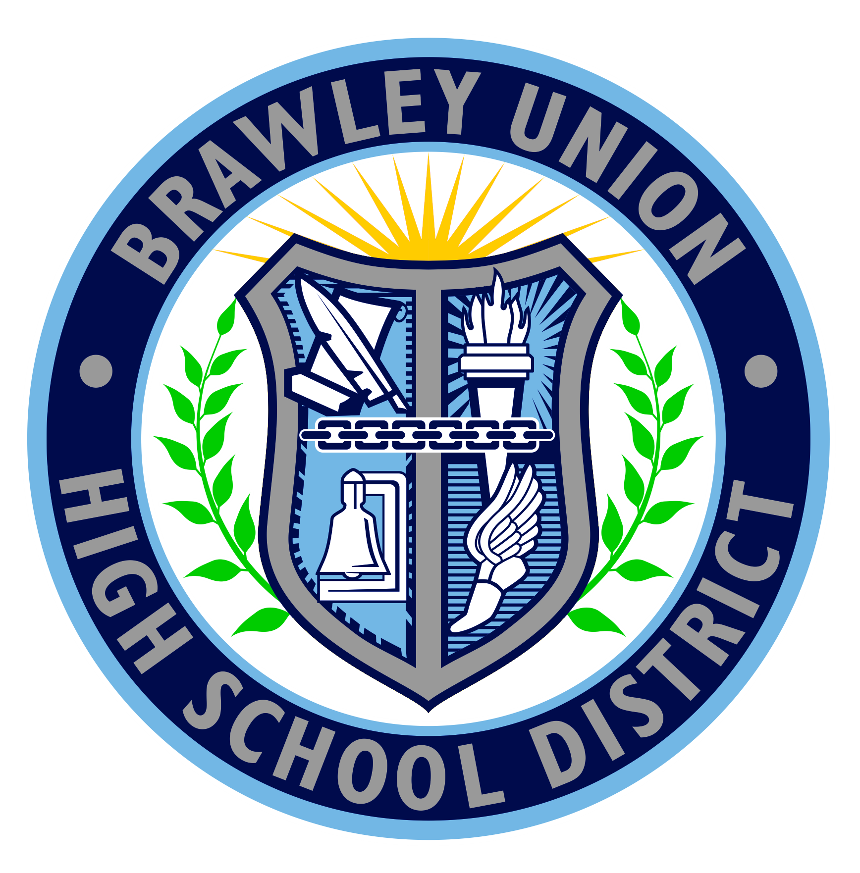 Brawley Union High School District Logo