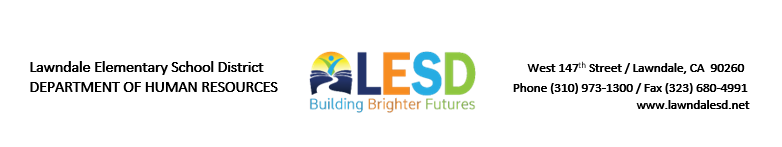 Lawndale Elementary School District Logo