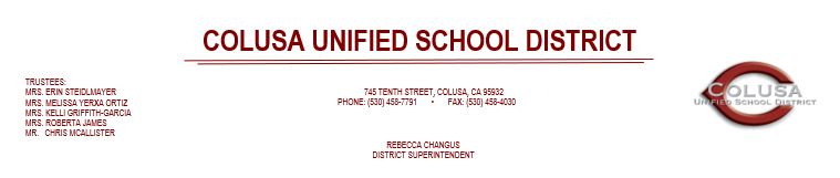 Colusa Unified Logo