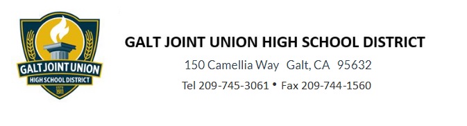 Galt Joint Union High Logo