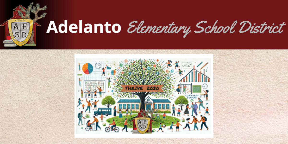 Adelanto Elementary School District Logo