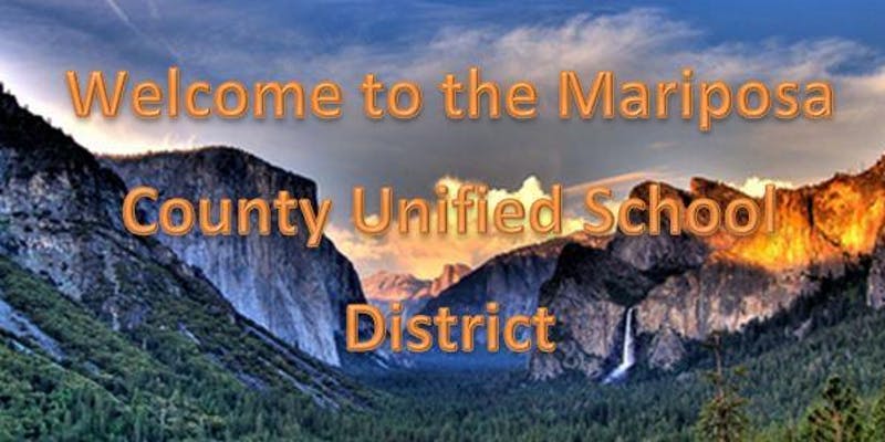 Mariposa County Unified School District and COE Logo