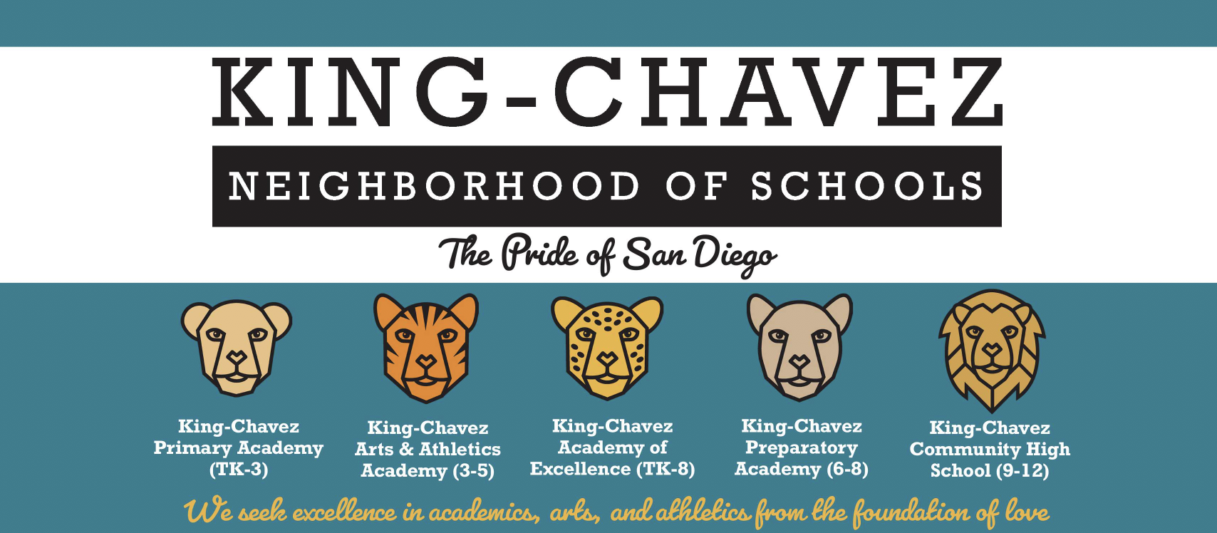 King-Chavez Neighborhood of Schools Logo