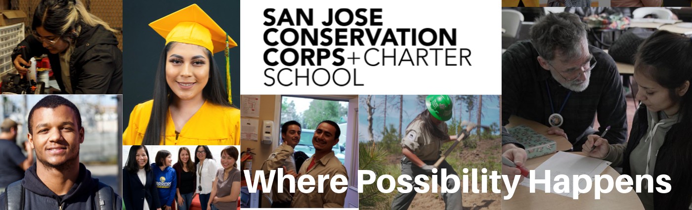 San Jose Conservation Corps Charter School Logo
