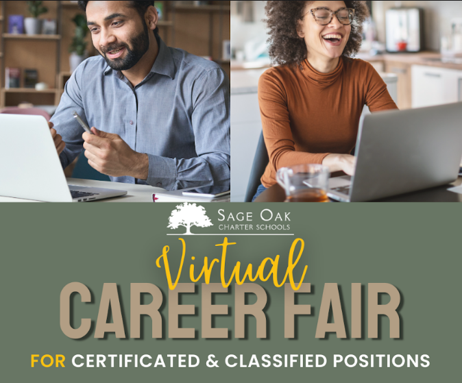 Virtual Career Fairs Seeking Credentialed Teachers, Special Education, Service Providers